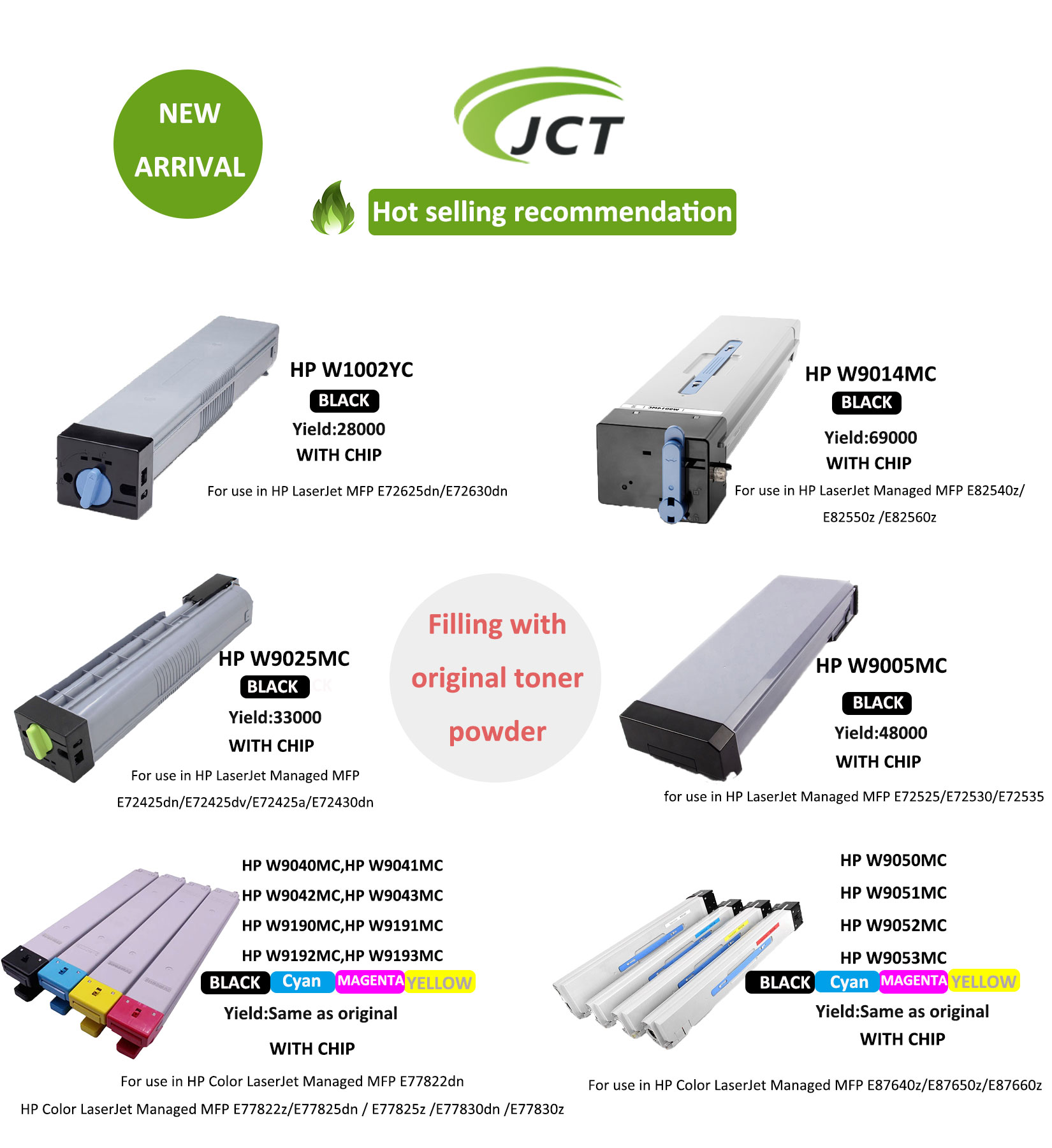 2022 New & Hot Product Release–HP Copier Series Compatible Toner Cartridge